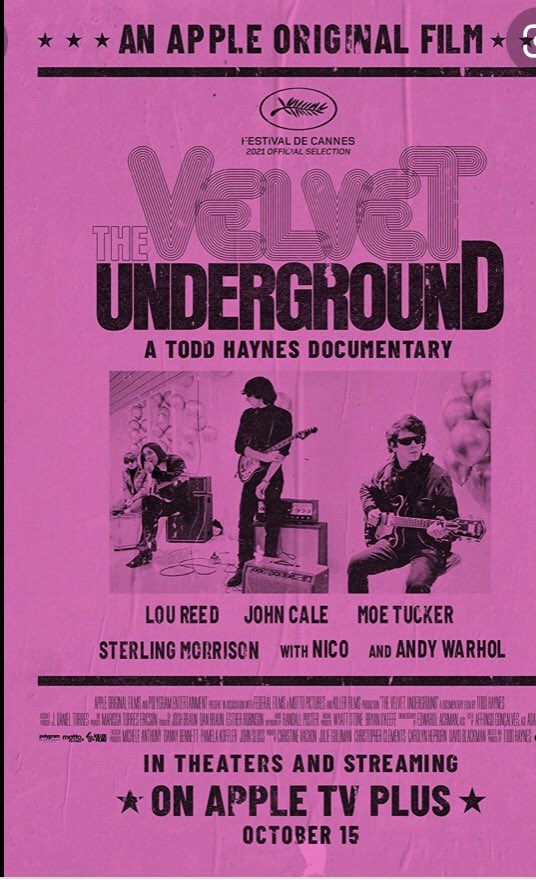 #LFF #ToddHaynes documentary of #TheVelvetUnderground is total, awesome, sensory overload! Andy, The Factory, Nico, John Cale and the Godfather of Punk Lou Reed. Wow, just wow. Wow and wow!!!