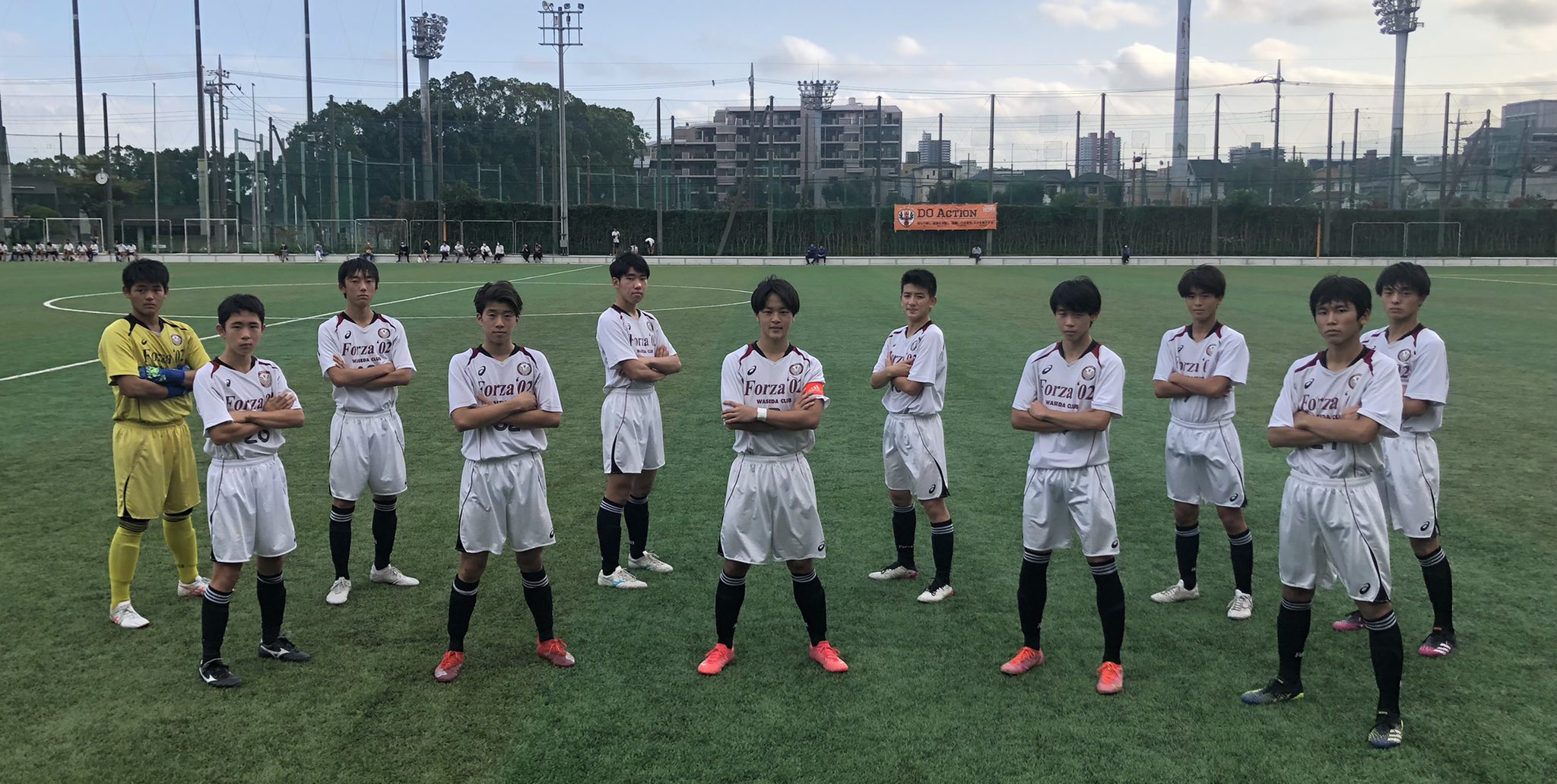 Forza 02 U15関東リーグ Forza 02 2 0 クラブ与野 球際に厳しくいくことを共通意識として リーグ再開後の難しい試合に挑んだ 前35分 左スローインを森田が頭で流し込んで先制 後10分 森田のパスを受け藤木が放ったミドルは相手に当たってコースが