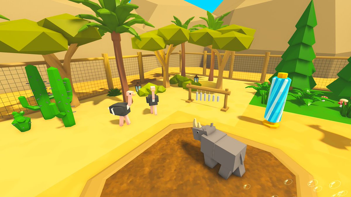 StudioPlayduo's tweet photo. Sneak peak of our new game in development, Endangered World! 👀 You can build an amazing enclosure for your animals! 🐘 🐯 🦒
#roblox #RobloxDev #endangeredworld https://t.co/MAhYE9QgnQ