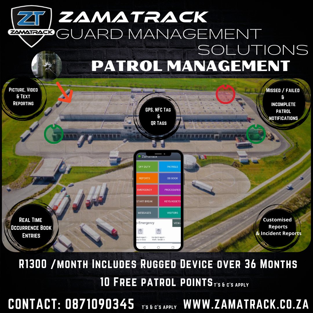 Zamatrack1's tweet photo. Want real-time occurrence book entries? #security #technology #safety #tech #protection #securityguard #surveillance #accesscontrol #business #bhfyp #securitysystem #privacy #covid  #infosec #guardmanagement #bhfyp #scan #software #attendance #incidentcontrol #realtime #patrols https://t.co/rptXf7jMxi