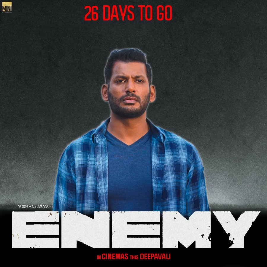 Gopinathreddyde's tweet photo. #vishaltelugufans #vishalenemy #EnemyTeaser @teluguvishalfan @vinod_offl https://t.co/OSFqYMdNFS