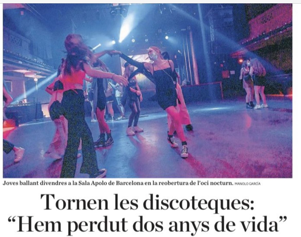 jaumepadros's tweet photo. No ens queixem pel que ens ha tocat viure, actuem amb maduresa i afrontem-ho. L'important és com ho fem. Gran part del malestar emocional d'alguns té a veure amb la discapacitat generada pel paternalisme i infantilització de la nostra societat. Aquest titular n'és un clar exemple https://t.co/z4fvEKYkNi