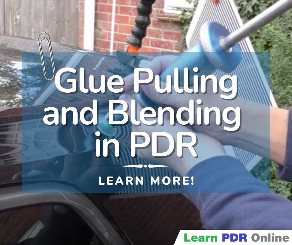 learnpdronline's tweet photo. So how do you do 'Glue Pulling and Blending?'
Master Paintless Dent Removal skills with Learn PDR Online!

Learn about these PDR techniques!
Visit https://t.co/WBEgZb4C1a

#blending #Gluepulling #PDR #PDRtips #learnPDRonline #PDRtechniques https://t.co/mjpF2cfUNb