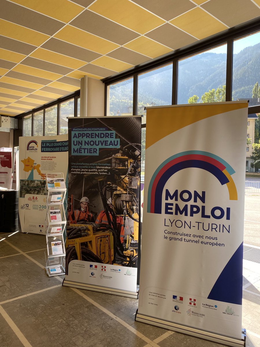 Vous êtes à la recherche d’une orientation, formation ou emploi ? L’exposition orientation c’est aujourd’hui à Modane : école Jules Ferry.