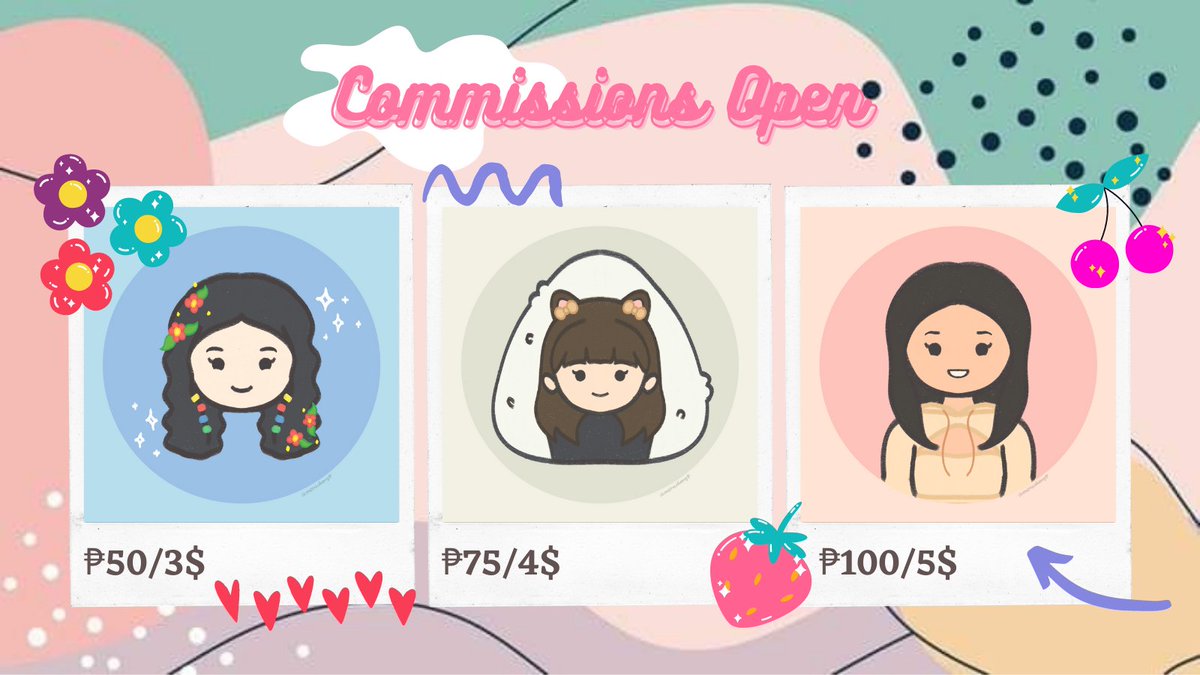 amcreationzz's tweet photo. 💜 COMMISSIONS OPEN💜

Hi, I'm A.M. A Business Administration student. It's (hopefully) my last yr in college. Help me save fund for my share in our Study. I don't wanna rely on my parents for this one because I know thesis costs a lot. 😅

DM to Inquire. 
#artph #commissionsopen https://t.co/FztepRoYjB
