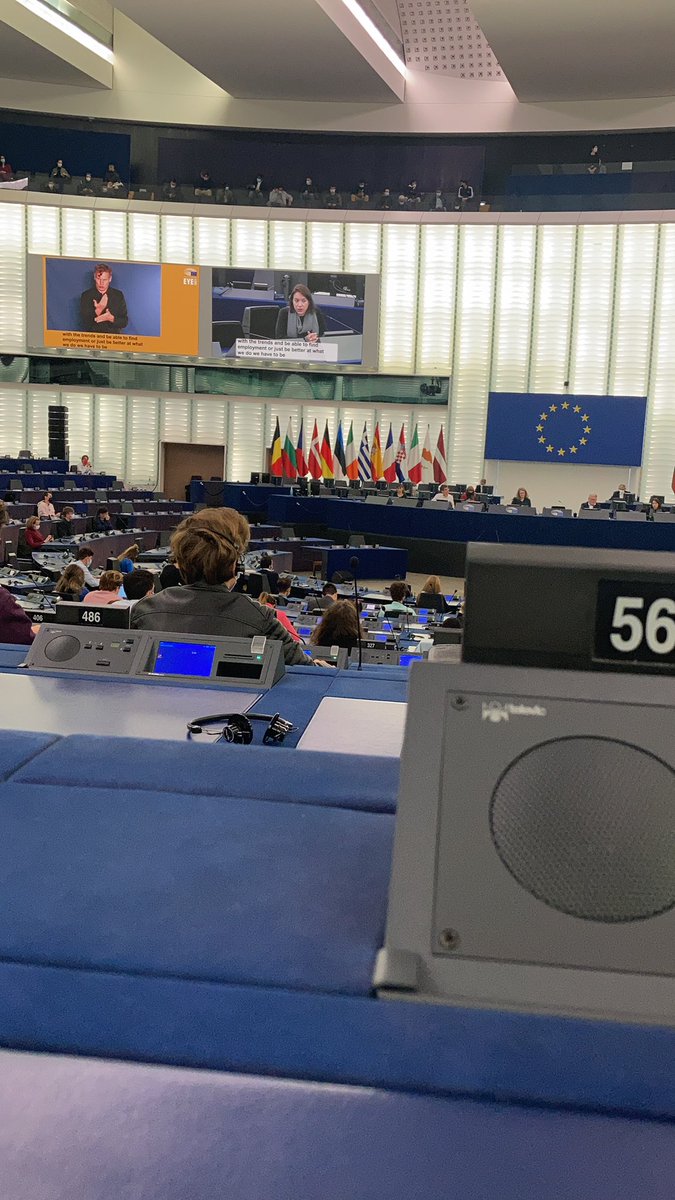 ycl_network's tweet photo. European Commission exploring the future of work and more post COVID-19. #ycln #EYE2021 https://t.co/0a8PHUsKLX