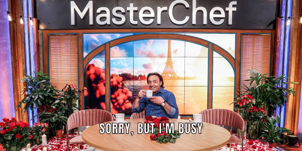 _PlayerPL's tweet photo. Hej, @RemigiuszMroz nawet nie próbuj podbijać do Michela Morana, bo on teraz #MasterChefa kręci! W razie czego przypominamy Ci, że dziś wpada kolejny odcinek 👩🍳 https://t.co/dUGbb7WPwV