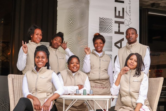 NdaheniRest's tweet photo. Good weather and great day to entertain friends And have us as your Chefs while relaxing at Our Restaurant AND Bar 
We are @ State Theatre Pretoria
BOOK or Walk in: info@ndahenirestuarant.co.za
Tel:012 320 1685
Cell 079 9220407

#AlwaysAVibe https://t.co/IT0GGozGyC