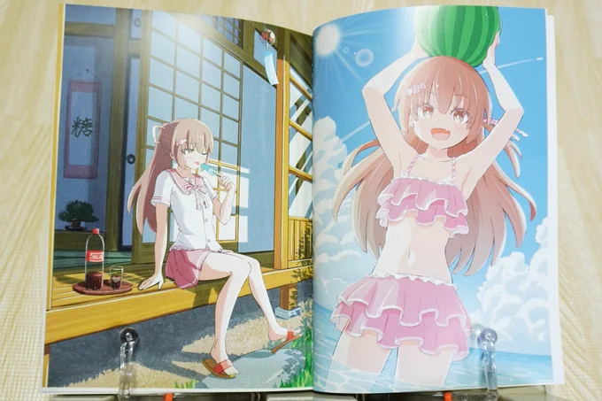 #コミラボ #タイアップコミラボ様(にて同人誌作りを体験させていただきましたJPG画像さえあれば入稿作業は全部web上で出来るので超初心者の自分でもすんなり注文出来ました。届いた本はとにかく発色が綺麗!!!想像以上の仕上がりで感動です同人誌作ってみたい方はぜひ!! 