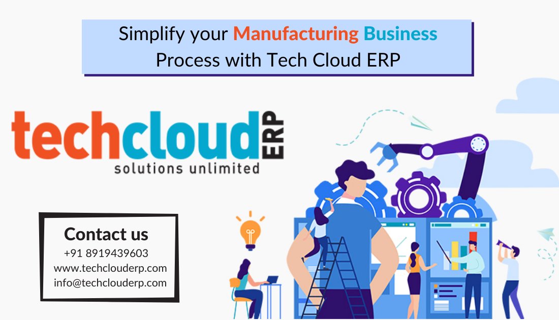 TechCloudERP's tweet photo. #ERP refers to Enterprise Resource Planning which is business management software for managing the day-to-day operations in the Industries. Our #ManufacturingERPSoftware is used to increase profitability, reduce operational costs and fulfill customer needs. https://t.co/vrqdhALwBe
