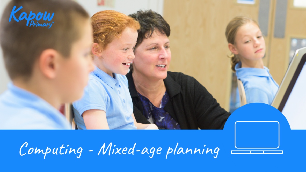 kapowprimary's tweet image. Are you teaching Computing to a mixed-age class?

Ensure that you satisfy the requirements of the National curriculum and can support progress across year groups with our mixed-age planning for computing - bit.ly/3lZ8l76

#primarycomputing #smallschools #mixedageclass