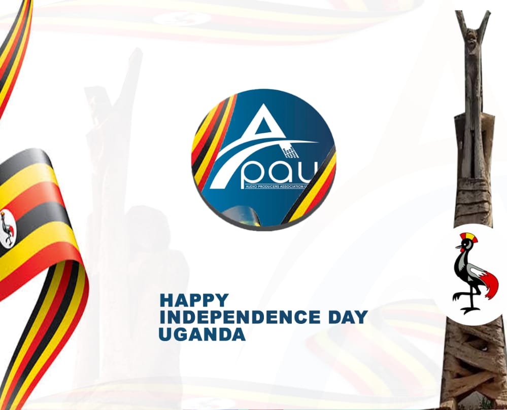 H A P P Y   I N D E P E N D A N C E   D A Y
<a href="/apau256/">audioproducersassociationuganda</a> <a href="/Utama_Official/">Uganda Talent Managers' Association UTAMA</a> <a href="/NCFUganda/">National Culture Forum</a> <a href="/UgandaPRS/">Uganda Performing Right Society (UPRS)</a> <a href="/mtnug/">MTN Uganda</a> <a href="/Educ_SportsUg/">Ministry of Education and Sports - Uganda</a>  <a href="/stanbicug/">Stanbic Bank Uganda</a> <a href="/KagutaMuseveni/">Yoweri K Museveni</a> <a href="/StateHouseUg/">State House Uganda</a> <a href="/UgandaMediaCent/">Uganda Media Centre</a> <a href="/OPMUganda/">Office of the Prime Minister - Uganda</a> <a href="/UgandaMFA/">Ministry of Foreign Affairs - Uganda 🇺🇬</a> <a href="/PoliceUg/">Uganda Police Force</a> <a href="/BritishArmy/">British Army 🇬🇧</a> <a href="/UNRA_UG/">UNRA_UGANDA</a>
