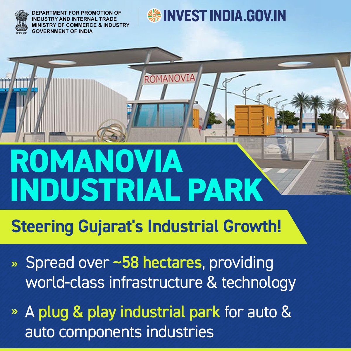 India Industrial Land Bank on Twitter "InvestInIndia Romanovia