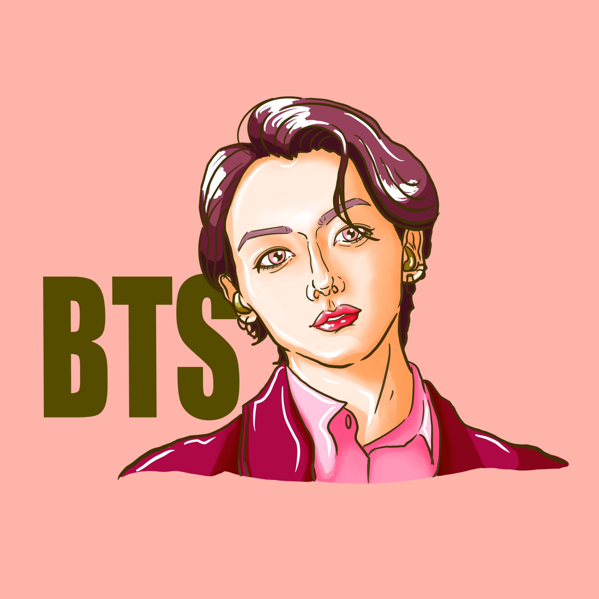 ちーちゃん Mint Singersongwriter Twins Bts好きな人と繋がりたい Btsillustration イラストbts イラスト好きさんと繋がりたい シンガーソングライター ちーちゃん 似顔絵 おしゃれさんと繋がりたい かわいいイラスト 模写 防弾少年団