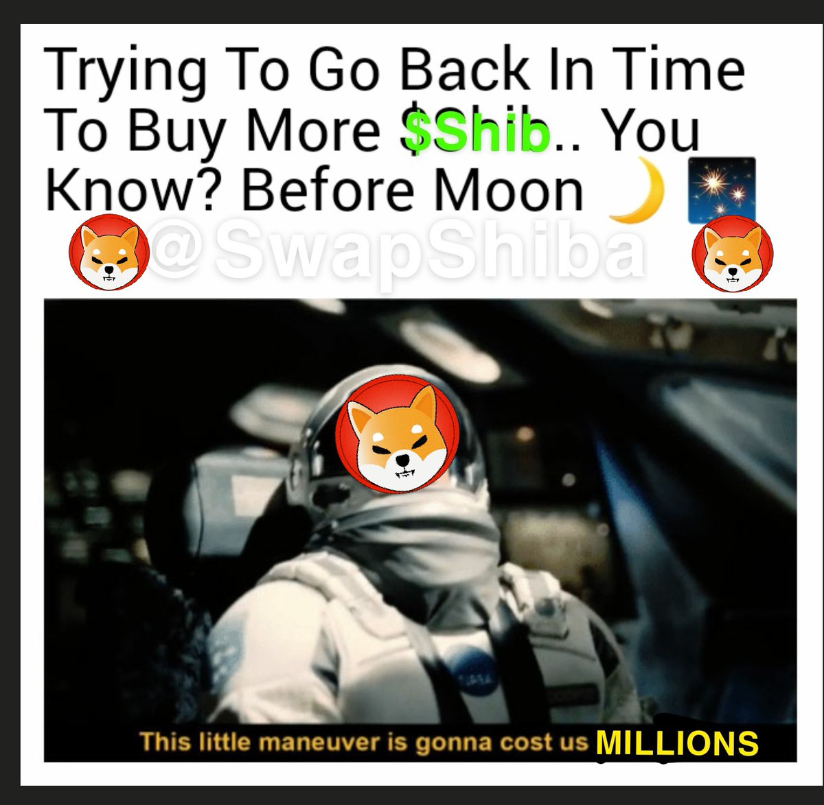 BOUGHT SHIBA FOR;
MOM
SISTER 
DAUGHTER 
WIFE 
FRIEND
FATHER IN LAW

BONE COMING SOON
<a href="/TokenBone/">Bone Token</a> 🔥🚀🔁  
USE IT AS A CURRENCY
RT🔁: FOR $1>🔁🔁
$shib $bone $leash $ether
 #Tesla #shibainucoin #ShibaArmy #ShibaSwap #altcoin #SAFEMOONARMY #cryptocurrency
#dogearmy #NFTGaming