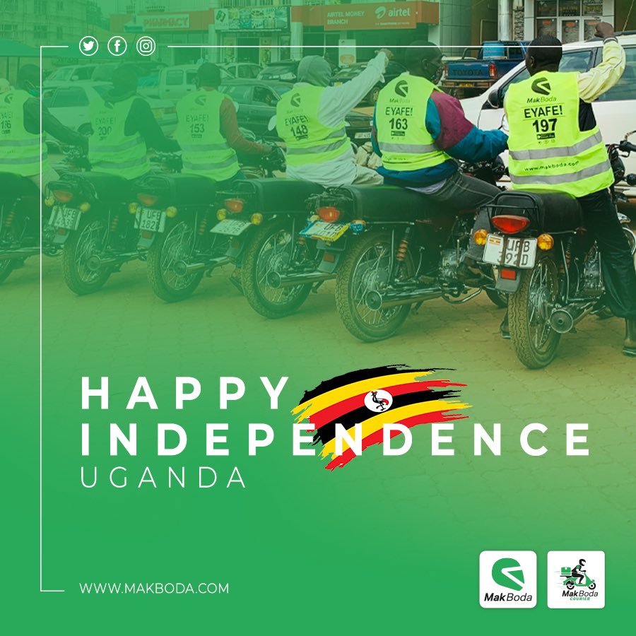 makboda's tweet photo. Happy Independence #UgandaAt59 #UgandaIndependenceDay https://t.co/IMc0S3oC7M