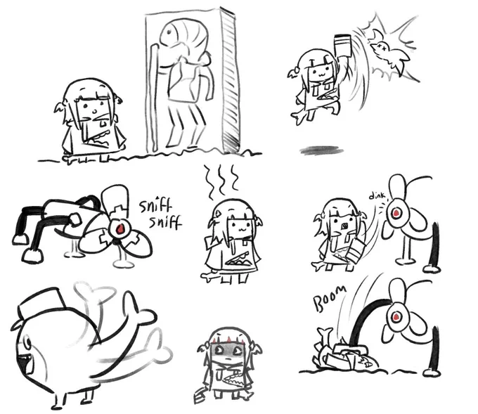 Metroid dread stream doodles tonight

#gawrt 