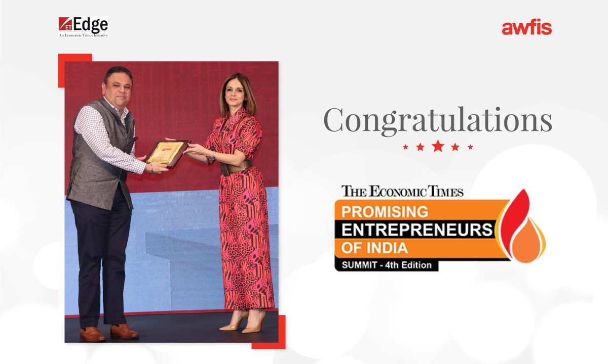 Amit Ramani (@iamamitramani) on Twitter photo Thank you @economictimes for honouring me with the prestigious ‘Most Promising Entrepreneur of the Year’ title.
I’m humbled to receive this recognition and as a first generation entrepreneur, this one holds a special significance to me.
#Awfis #EconomicTimes #Entrepreneur #Award Thank you @economictimes for honouring me with the prestigious ‘Most Promising Entrepreneur of the Year’ title.
I’m humbled to receive this recognition and as a first generation entrepreneur, this one holds a special significance to me.
#Awfis #EconomicTimes #Entrepreneur #Award