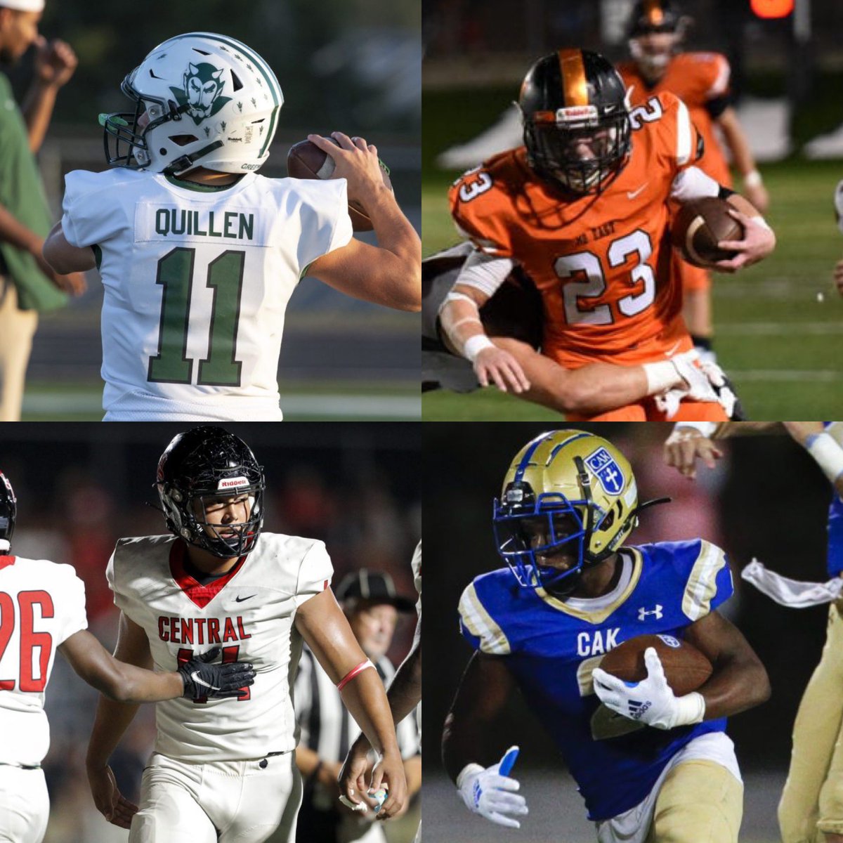 WEEK 8 PLAYER OF THE WEEK
Presented by <a href="/SmithbiltHomes/">Smithbilt Homes</a> 

VOTE at 5StarPreps.com until NOON on Thursday. 

CANDIDATES:
⭐️ Ethan Ledford (Mo East)
⭐️ JD Dunn (CAK)
⭐️ Isaiah McGaha (Central)
⭐️ Brady Quillen (Greeneville)