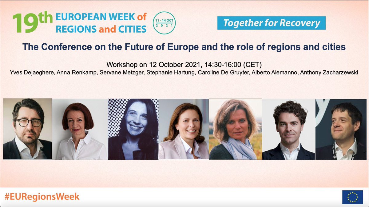 🚨#CoFoE #EuropeanCitizensPanels laufen & #ConferencePlenary folgt!Wie steht’s mit #TheFutureIsYours aus @EU_CoR Sicht? Super Panel am 12.10. ab 1430 Uhr u.a. mit @SHartung_PoE als Vertreterin der 🇩🇪 Zivilgesellschaft bei der CoFoE🇪🇺!
🎫👉tinyurl.com/a2fsx47e #PulseofEurope