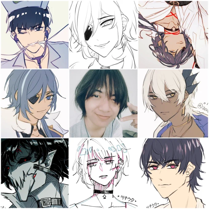 Wait, lemme do this but ikemen(??) version one since I just cut my hair wwww ꉂ(ˊᗜˋ*)

Drew nothing but doodles and for work-that-I-can't-share-anywhere lately

#artvsartist 