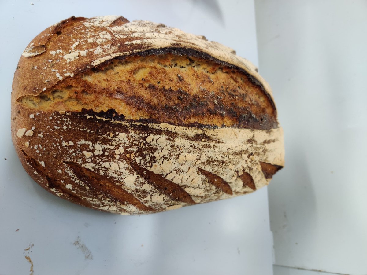 TheWarmley's tweet photo. Good morning #Warmley it's dry and we're open😁 We have many cakes & #Realbread, pastries and savouries in the oven, all good fun. We have two #Realbreads of the day today, our Wholemeal Spelt Loaf and our Roasted Parsnip & Thyme #sourdough loaf #Bristol #Bath #bakery #localfood https://t.co/PBF2NOoD1f