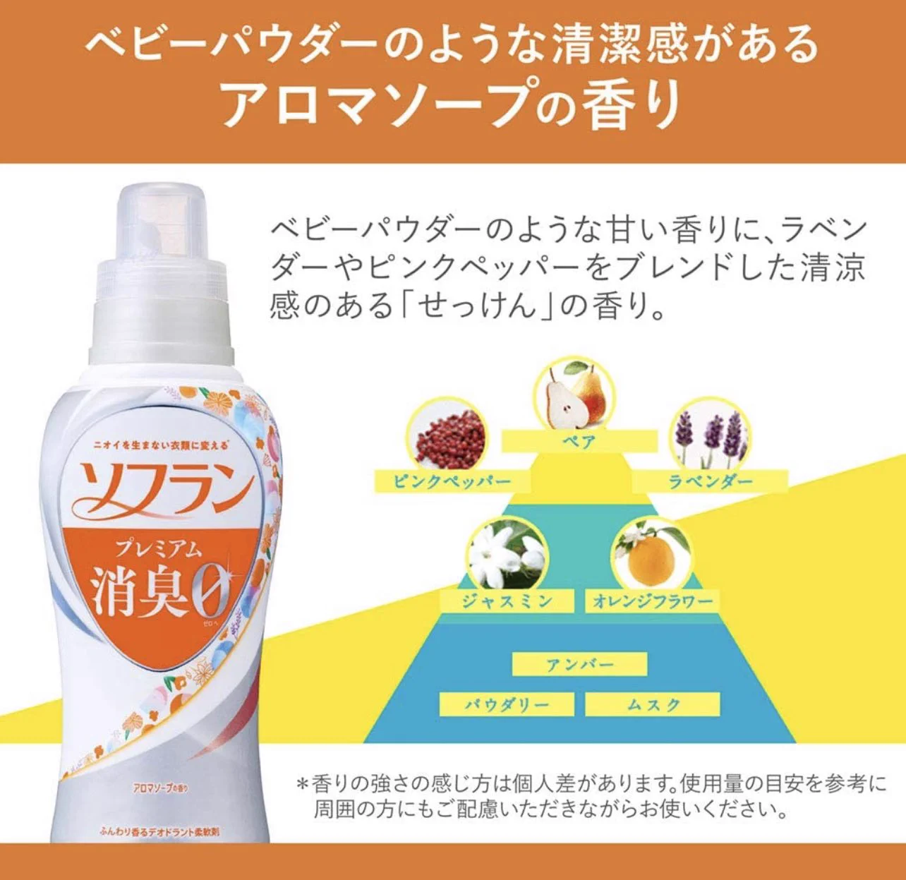 結局コレに帰ってきちゃう…色々浮気するけどこの柔軟剤が最高！ホワイト石鹸のような香り…