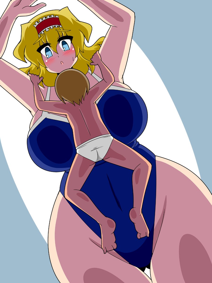 アリスさん(+3m/+3m)に情けなく圧迫されたい人生だった。 