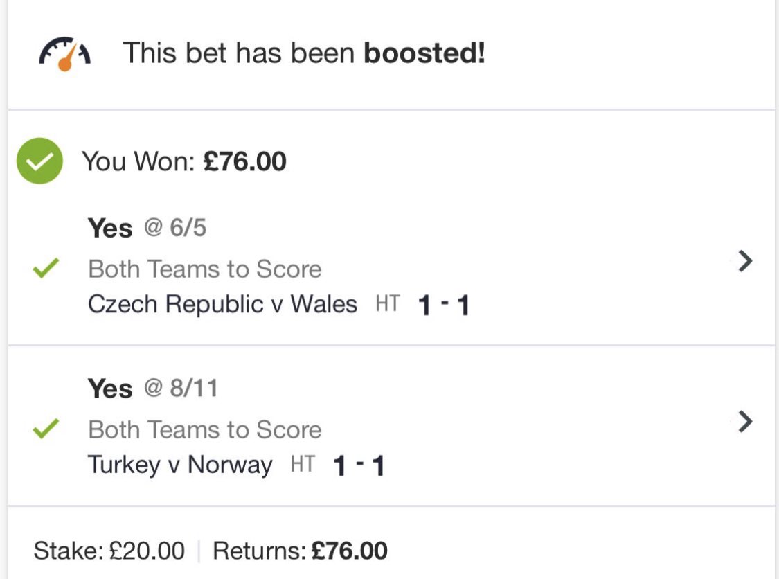 Fridays football win 🤑

DM me ASAP to get involved 👍🏻

♦️DM for more details 📩
♦️All bets sent via WhatsApp daily 📲 
♦️Over 18s only 🔞 Gamble Aware ⚠️