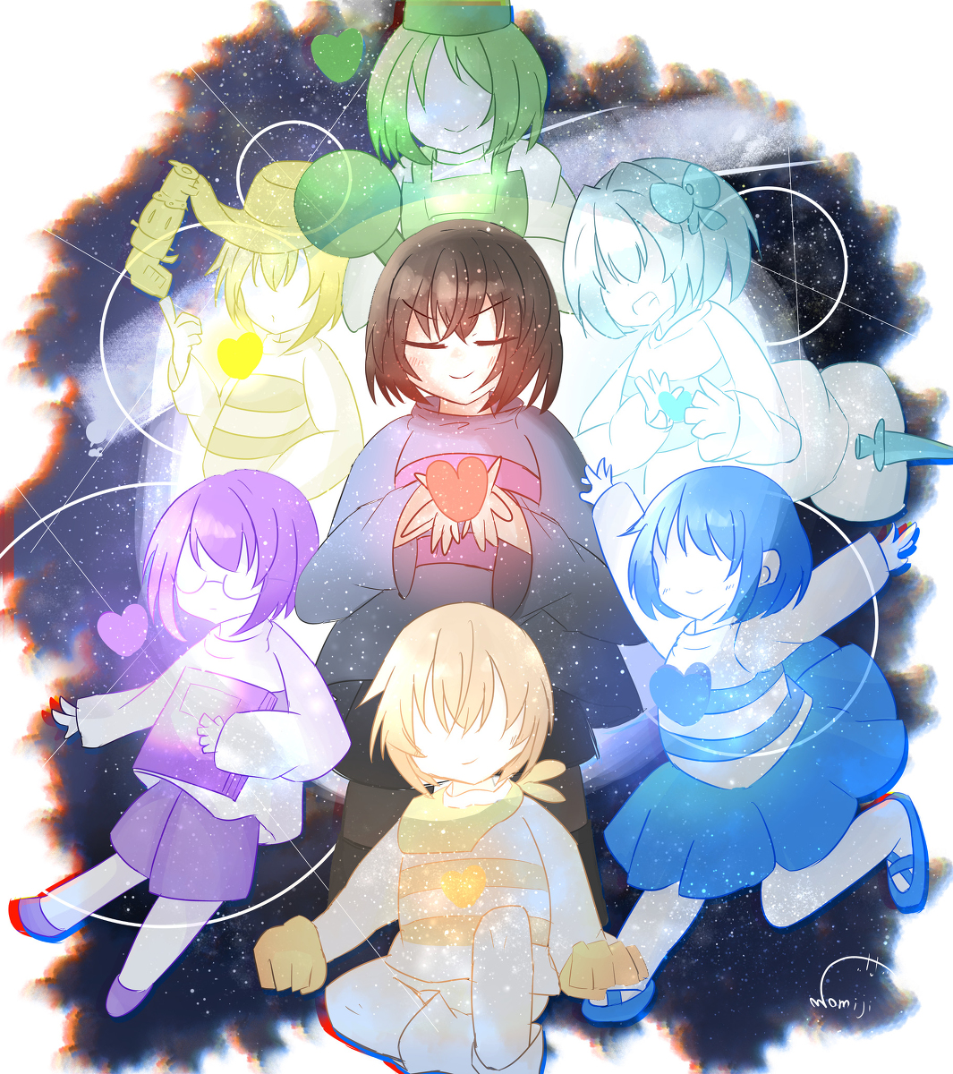 もみじ 七つのソウル 秋風紅葉 デジタル Undertale Frisk Undertale T Co 0f9yzqwk T Co Kraqzdth7k Twitter