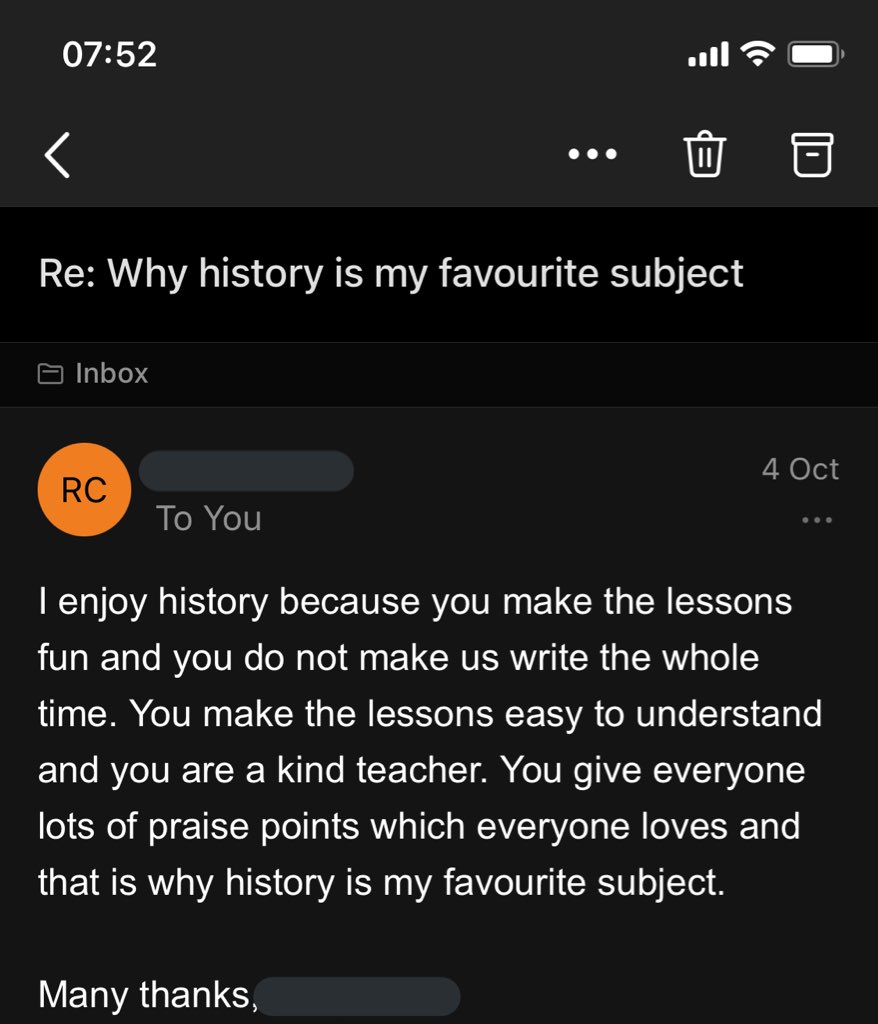 zpatelhistory's tweet photo. They are so sweet 🥺 @WreakeValleyCS you plan the best lessons https://t.co/ePasObq4F2