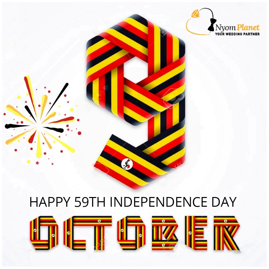 NyomPlanet's tweet photo. Happy 59th Independence Uganda!
#nyom #nyomplanet #nyompost #independenceday #ugandaindependenceday🇺🇬 #uganda #happyindependancedayuganda https://t.co/5BbKrnZQIQ