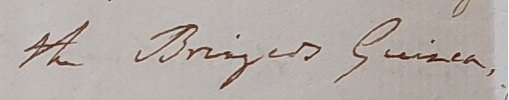 To all eighteenth and nineteenth letter writers and transcribers out there, can anyone help unpick the middle word? #twitterstorians #18thcletters