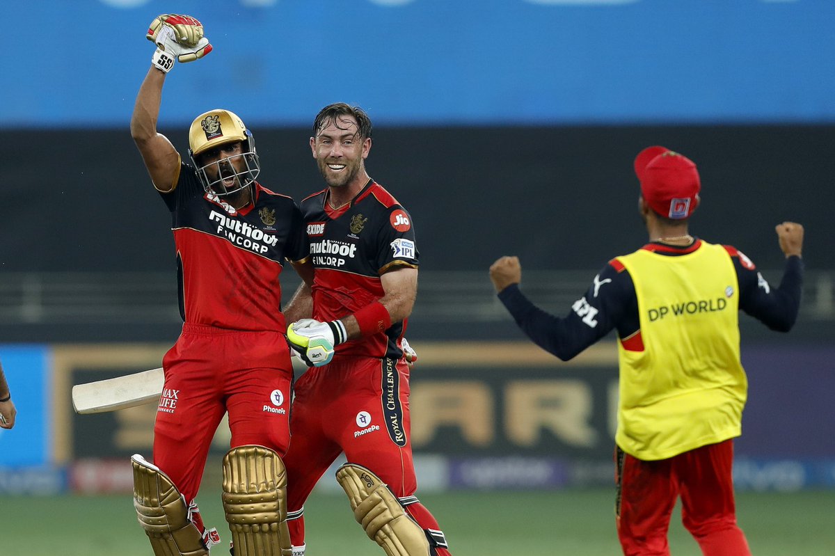 CoachHesson's tweet photo. It didn’t seem like a dead rubber, eh! Proud of the youngster KS Bharat and Maxi was brilliant as always. Great effort by the bowlers earlier to pull things back. On to the playoffs now 👊🏼                         
.
#RCBvDC @RCBTweets #PlayBold https://t.co/rgyrq0LCW7