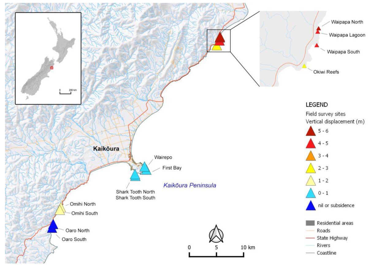 #mdpigeohazards #Article 
📢Threshold Effects of Relative #SeaLevelChange in #IntertidalEcosystems: Empirical Evidence from #Earthquake-Induced Uplift on a Rocky #Coast, by Dr.  Shane Orchard et al.
👉Please read at: mdpi.com/2624-795X/2/4/…
#naturalhazards #seismicdisplacement