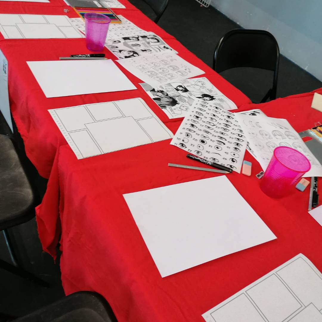 antesse's tweet photo. Atelier bd manga Peymeinade
Gymnase David Douillet aujourd'hui samedi 9 et dimanche 10   10h 18h Maurice Antunes et chloé Coussié
#mangas #marvel #bdcollection https://t.co/ykrw2Vg5kl