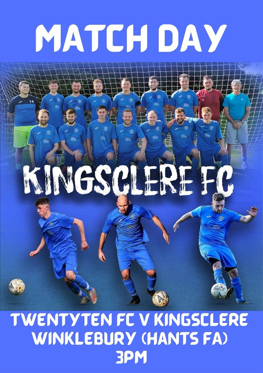 Game Day!!!

We look for our first points of the season as we make the short trip to Winklebury to face Twentyten

Up the Clere