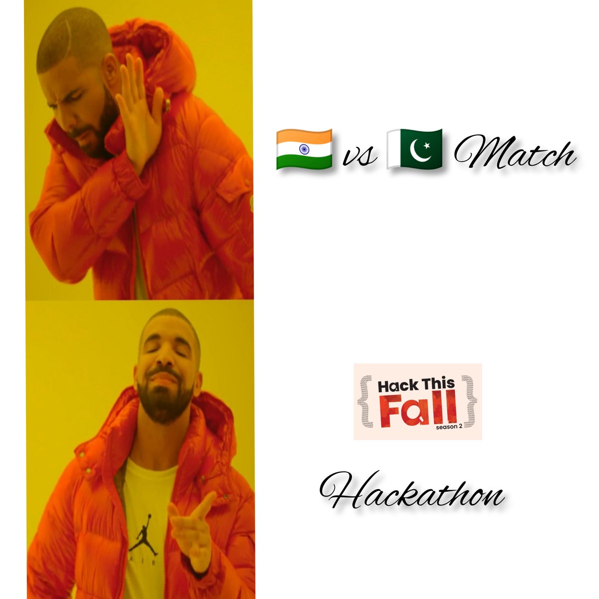 AnushCodergirl's tweet photo. Let's go!!! 🎉 @siddharth_hacks
@hackthisfall here's my entry for the Meme Challenge.
#HTF #HTFMeme
#MEMEContest
#MemeChallenge
#HackThisFall #InnovateforGood
#SidMeme #MemebyAnush https://t.co/JYznZTLDl1