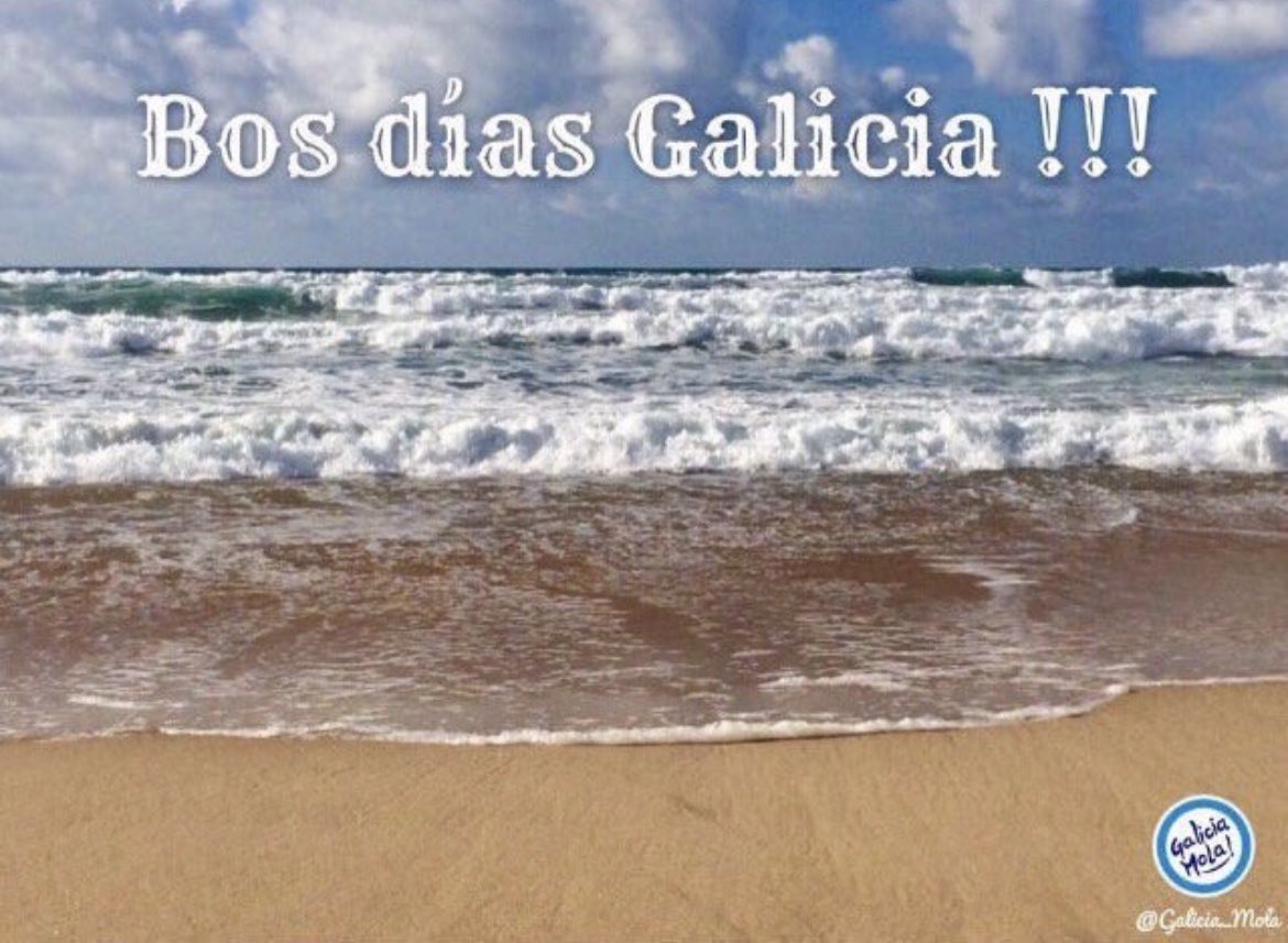 Bos días!!! Feliz Sábado 😍 Un ❤️ si estabas deseando que llegase 😀 #Galicia #GaliciaMola