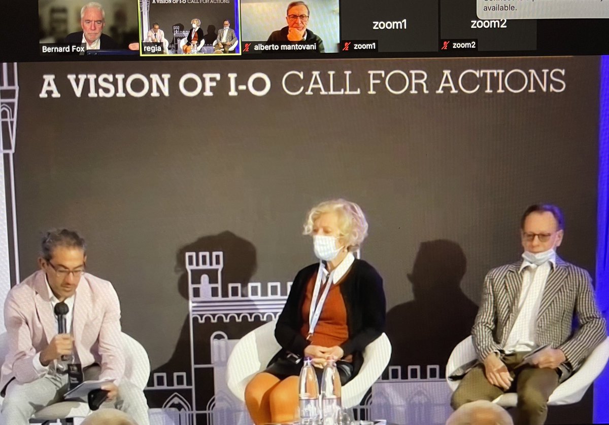 BernardAFox's tweet photo. It’s 12:11 am PST &amp; the last day of #ThinkTank2021 @NIBITSIENA #cancer #immunotherapy has started! Profs. @sautesfridm Ramy Ibrahim &amp; Olivier Provendier chair opening session. It has a great line-up. @parkerici @WICouncil https://t.co/h5UOWf2MP5