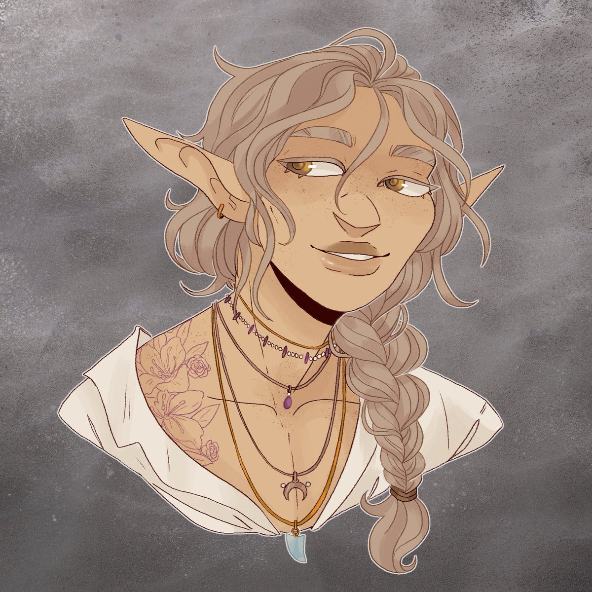 headsortalesdnd's tweet photo. Meet the PCs! Next we have Icarus, played by Holly! (this delightful art is by @a_snejkha) ☀️💛 https://t.co/Np8BuorBMo