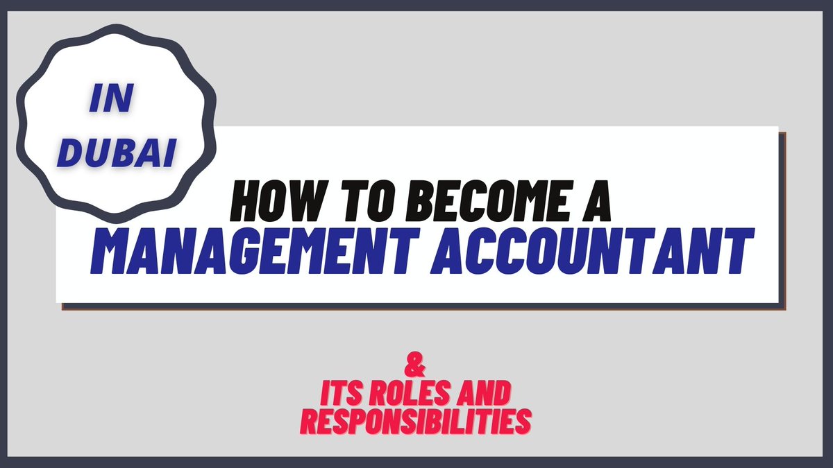 ramsolcorp's tweet photo. Roles and Responsibilities of Management Accountant Job in Dubai

Video Link -  https://t.co/fpZyKl33bY

#Management #accountant #coursesuration/#salaryrange #jobsindunai

This video will help freshers https://t.co/Yqiun3Ws34