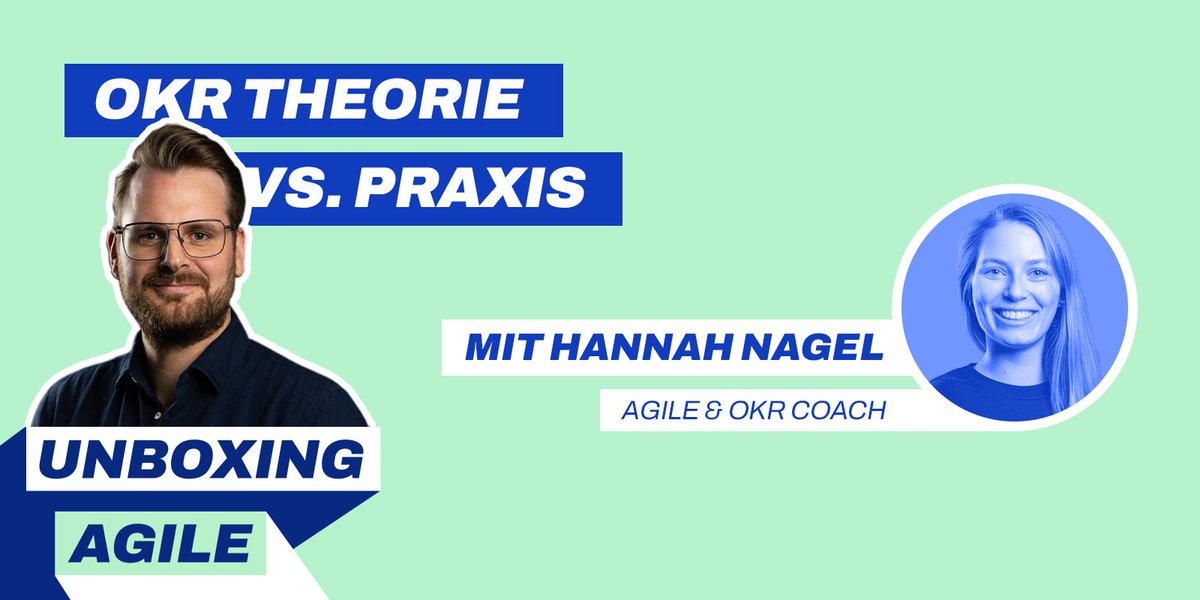 Unboxing Agile Podcast (@unboxingagile) on Twitter photo 🦅 Objectives & Key Results - Von der Vogelperspektive in die Praxis. Unser Gast Hannah Nagel erklärt wie das Framework im Alltag funktioniert.
🎧 <a href="/geraederter_dan/">Daniel Räder</a> und <a href="/HelloAgileDe/">David Hillmer</a> wünschen euch viel Spaß beim Hören.
podcasts.apple.com/podcast/id1475…
open.spotify.com/show/33IjblLOW… 🦅 Objectives & Key Results - Von der Vogelperspektive in die Praxis. Unser Gast Hannah Nagel erklärt wie das Framework im Alltag funktioniert.
🎧 <a href="/geraederter_dan/">Daniel Räder</a> und <a href="/HelloAgileDe/">David Hillmer</a> wünschen euch viel Spaß beim Hören.
podcasts.apple.com/podcast/id1475…
open.spotify.com/show/33IjblLOW…
