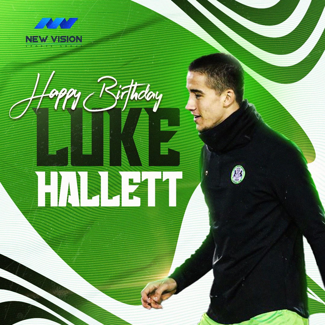 NVSports_'s tweet photo. Happy Birthday @hallett_luke wishing you a fantastic day from all at New Vision Sports Group 🥳 https://t.co/2pCm2Cdmvw