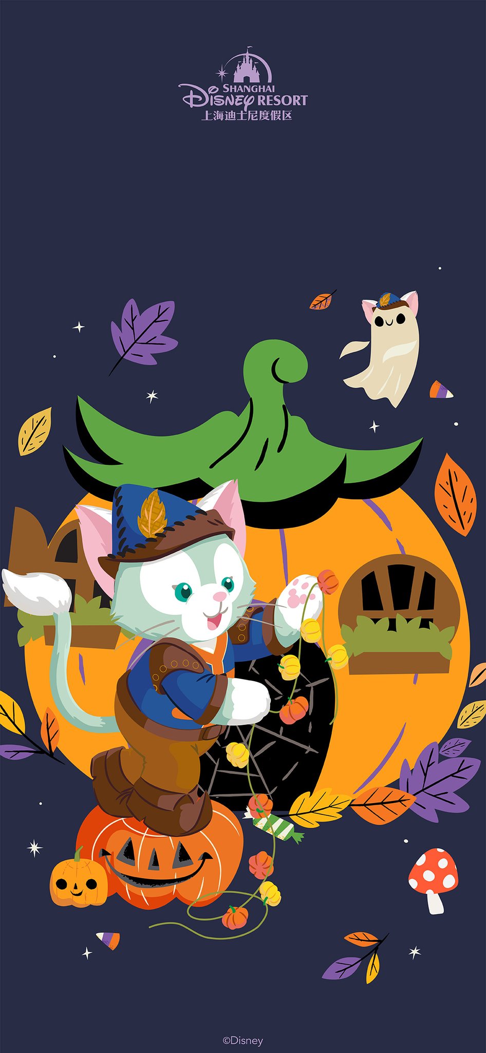 ダッフィー＆フレンズ ハロウィン 🎃trick or treat‼︎ ハーバーショーのミッキー達の仮装をした