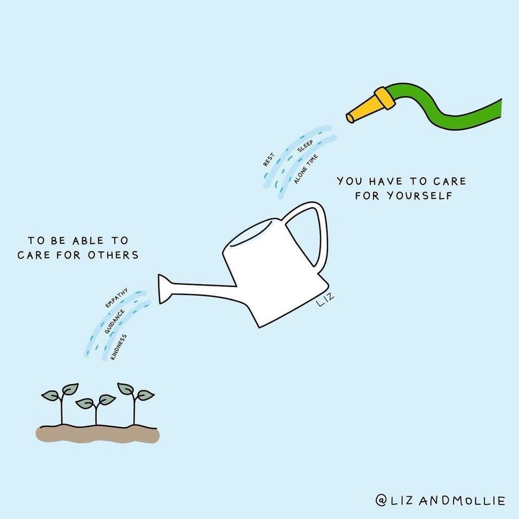 "You have to care for yourself to be able to care for others."

As World Mental Health Day approaches remember to look after your own mental health, and make sure you're feeling well and able to support those around you.

#WMHD2021