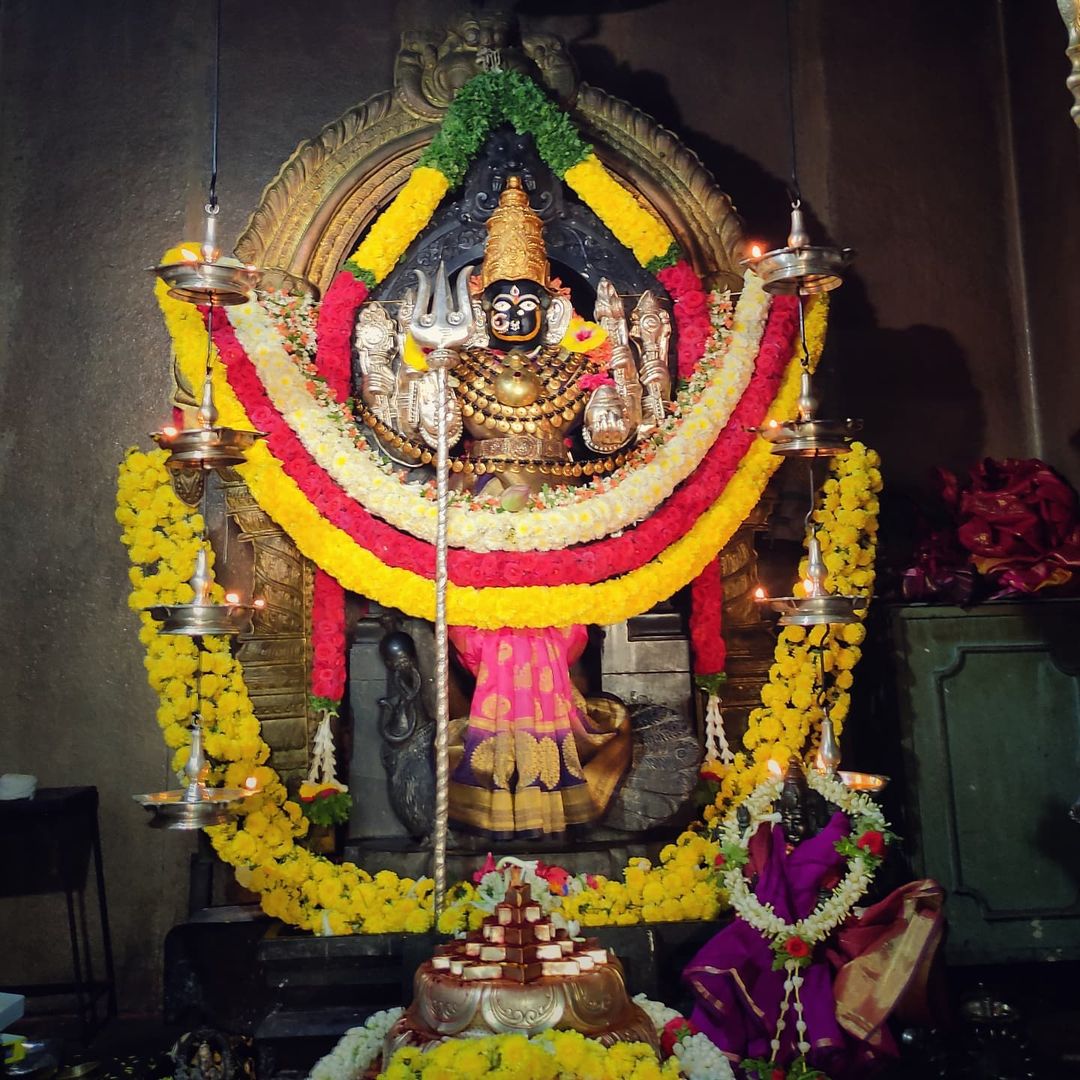 Nimbuja Devi Darshan

- Nazrabad, Myusuru, Karnataka.
#Navratri