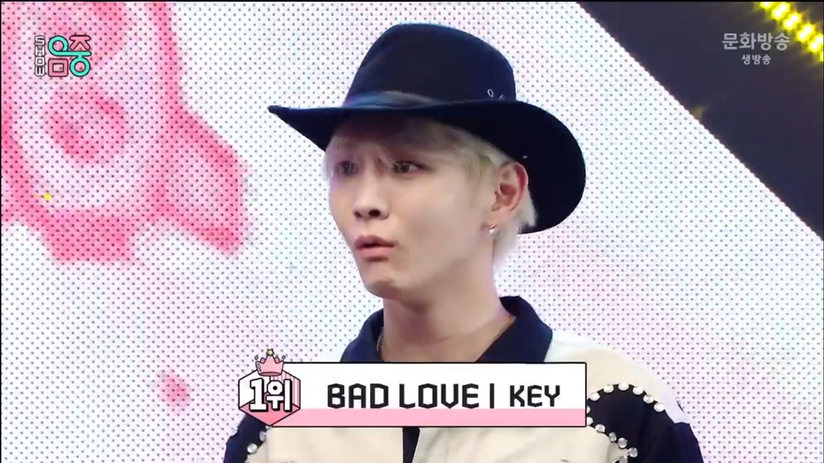 김기범대장님의 #BADLOVE 음중 1등 축하해요❣
대장님짱❣❣❣❣

#SHINee #Key #김기범 #BADLOVE_KEYLOVE
#BadLove1stWin