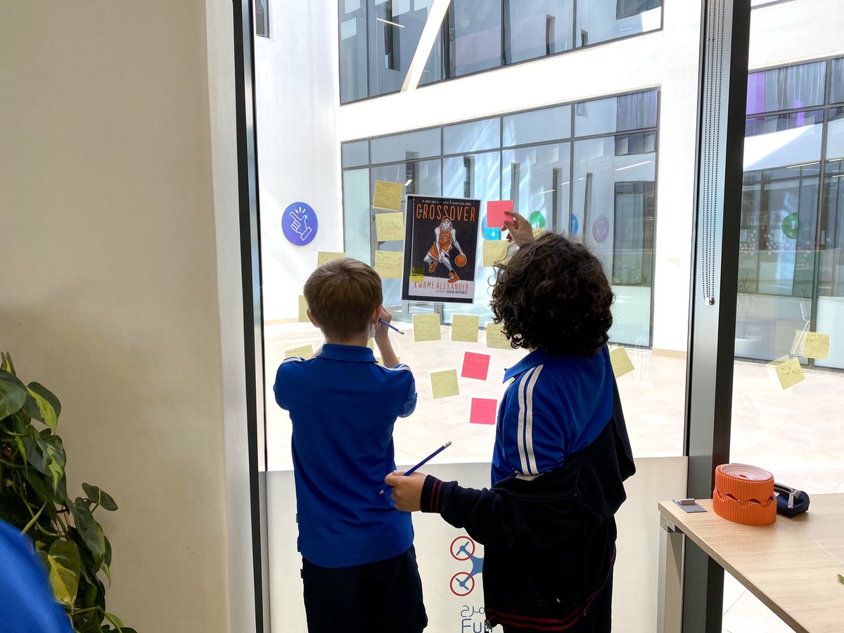 Rhonda_Kotb's tweet photo. I learned something new along with the 5th graders @DAAElementary! Before watching @k_ayoubhansen’s lesson, I’d never thought of books as Mirrors, Windows, or Sliding Glass Doors 🤔 Excellent connection &amp; #empathy with characters. Highly recommended. #collab #LiteracyED #inquiry https://t.co/a8SajTEviv