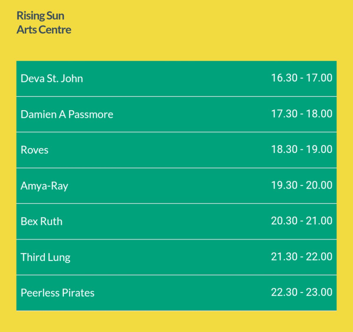 Rising Sun Arts tweet media